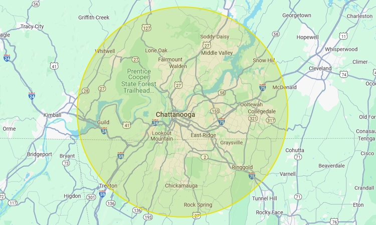 Chattanooga regional networks image