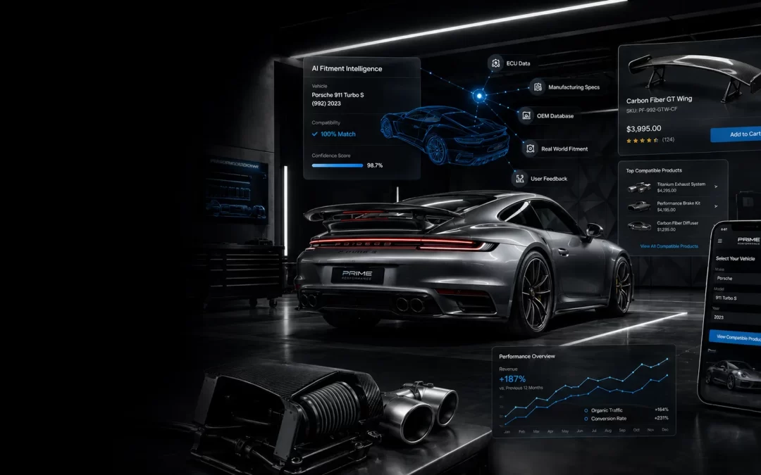 From catalog to commerce platform: transforming a luxury automotive accessories brand for the AI era