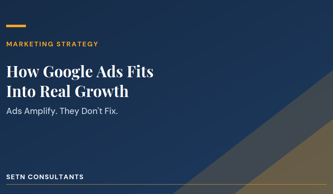 How Google Ads Actually Fits Into Growth