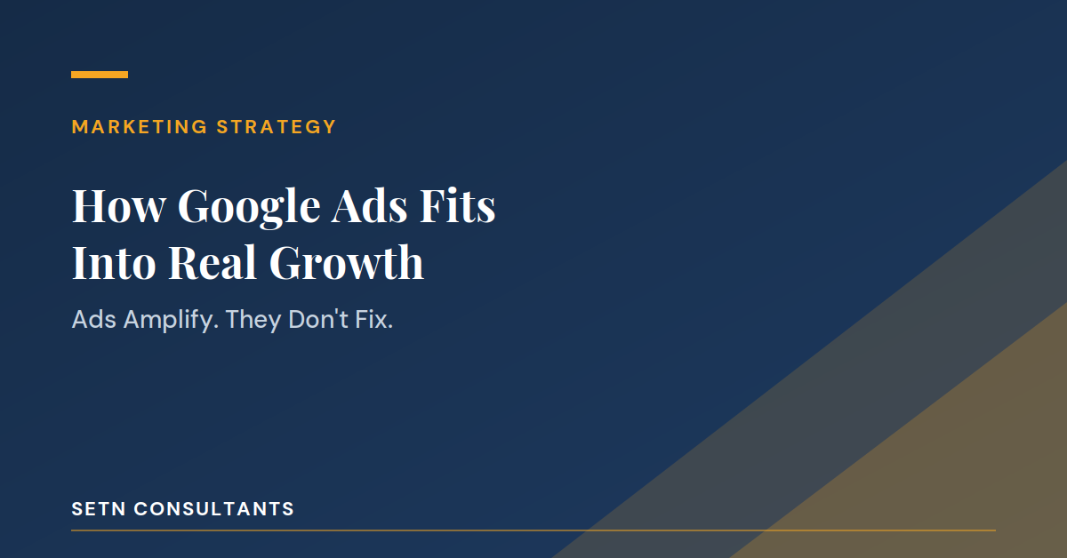 How Google Ads Actually Fits Into Growth