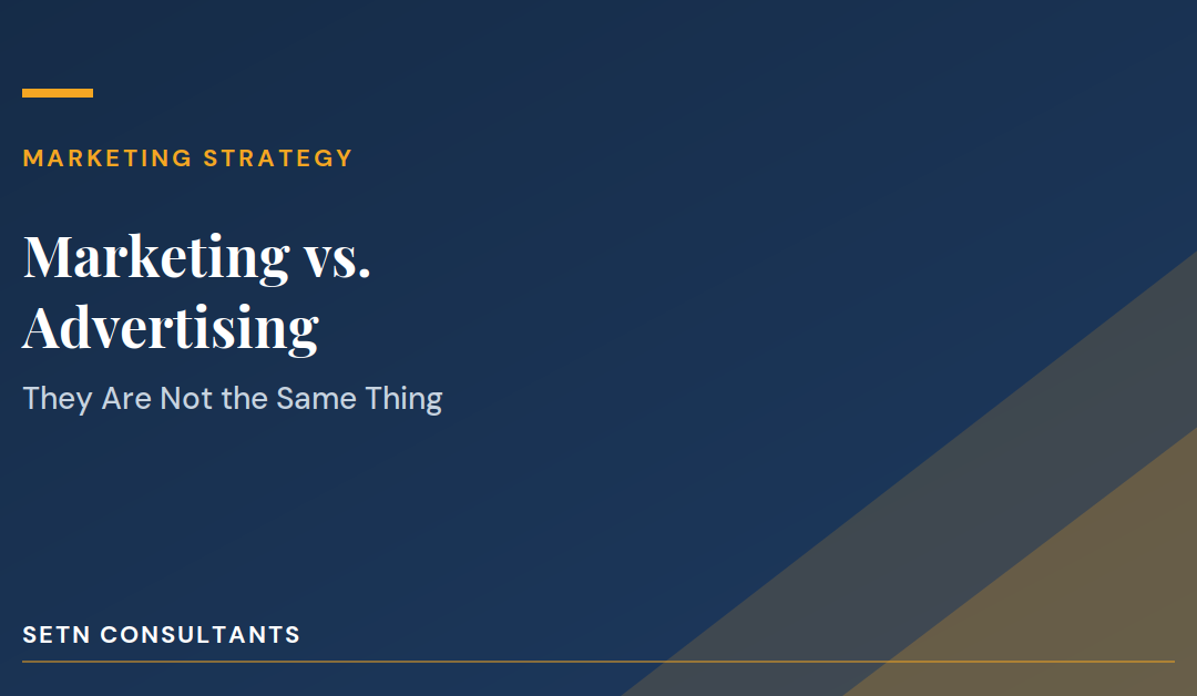 The Difference Between Marketing and Advertising