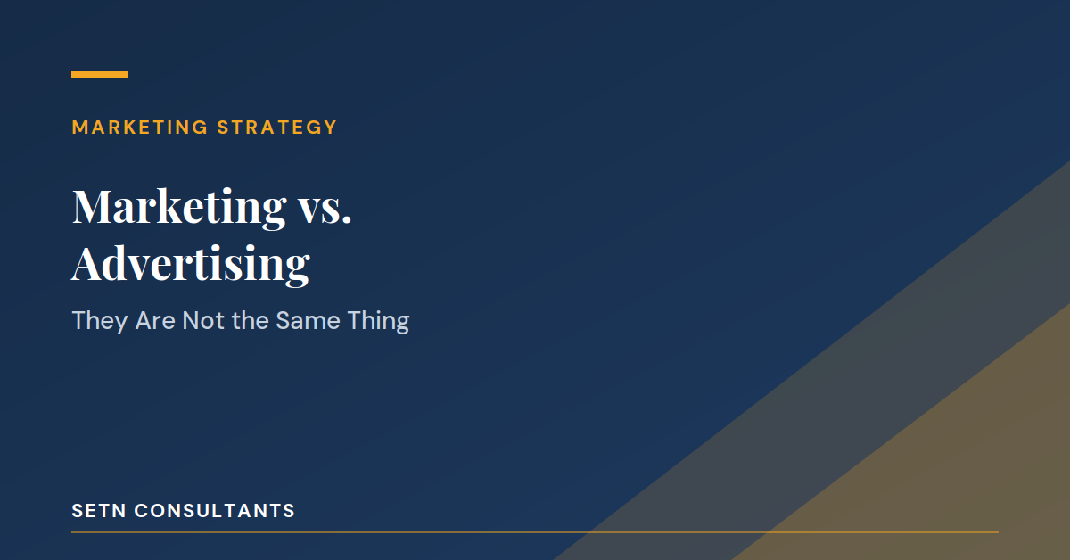 The Difference Between Marketing and Advertising
