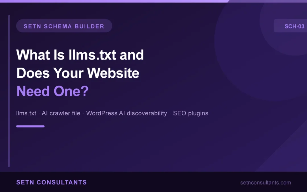 What Is llms.txt and Does Your Website Need One?