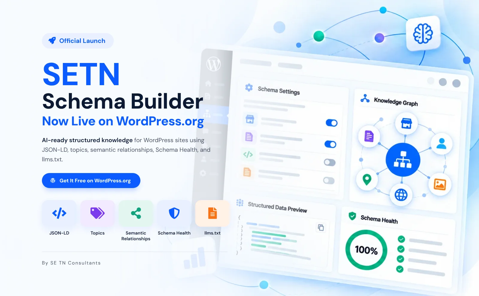 SE TN Consultants Launches SETN Schema Builder on WordPress.org